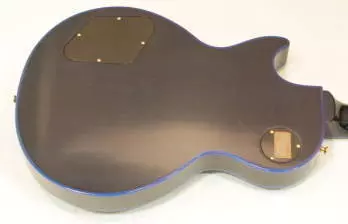 Les Paul Custom Widow Electric Guitar - Translucent Blue
